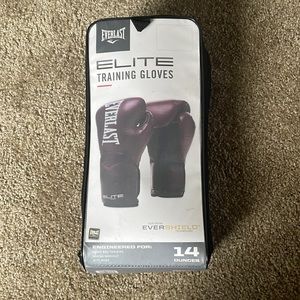 Everlast | Elite Training Gloves | Wine Color
